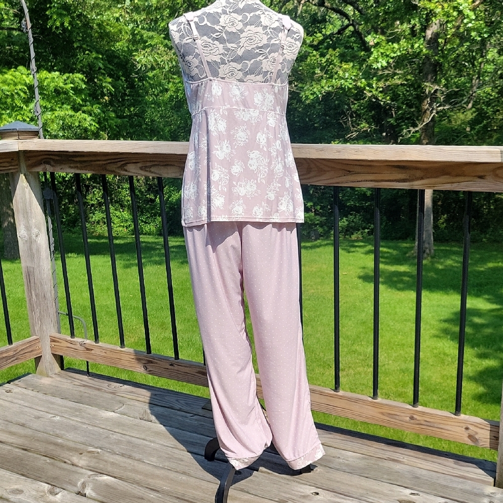 Laura Ashley 2 pc. Pajama Set - Picture 4 of 6
